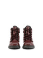 Burgundy Kinder Stiefeletten mit Schnürsenkeln