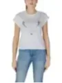 Weißes Guess T-Shirt mit Logo