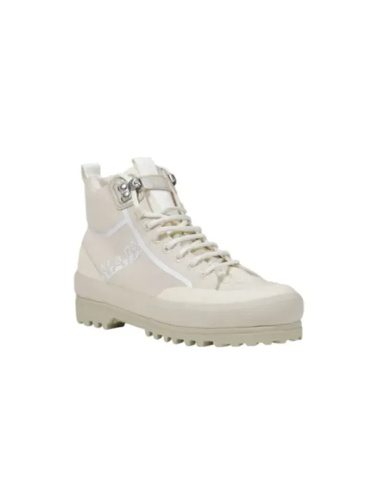 Wasserdichte Superga Plateau-Stiefel mit Schnürung