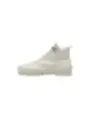 Weiße Superga Leder High-Top Stiefel