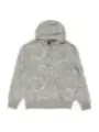 Boss 480842 marmorierter Kapuzenpullover Beige
