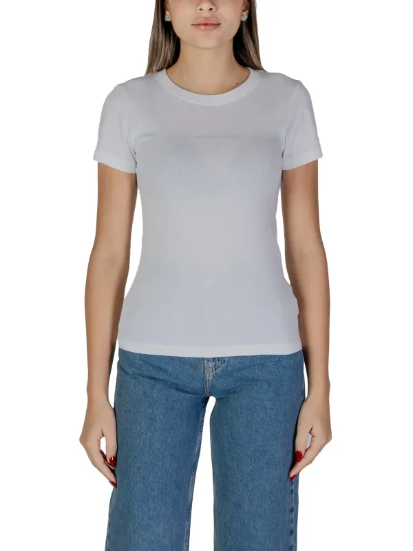 Weiße Damen T-Shirt Calvin Klein Weiße Damen T-Shirt Calvin Klein