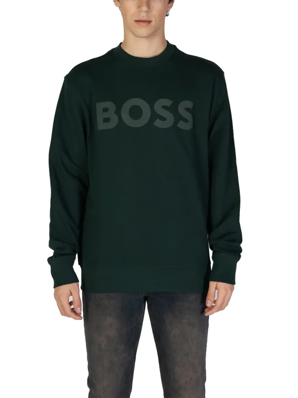 Grüner BOSS Sweatshirt lässiger Stil Grüner BOSS Sweatshirt lässiger Stil