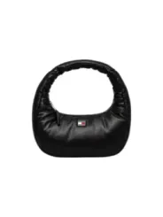 Schwarze Tommy Hilfiger Hobo-Tasche