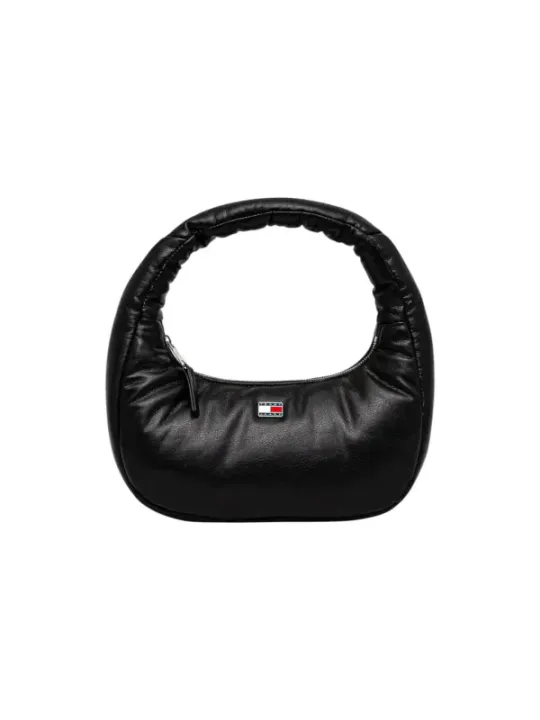 Schwarze Tommy Hilfiger Hobo-Tasche
