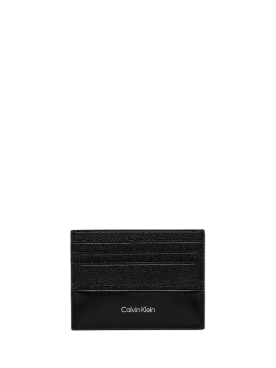 Schwarze Calvin Klein Herren Geldbörse