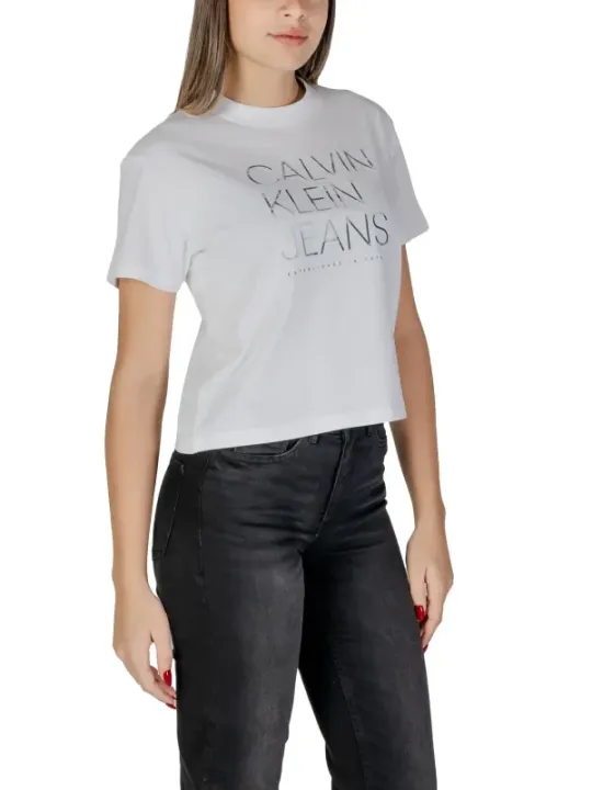 Calvin Klein Jeans weißes T-Shirt