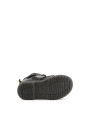 Schwarze Lederstiefelette sportlich und robust
