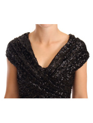 Dresses Elegant Black Sequined Open Shoulder Gown 7.420,00 € 8054802285563 | Planet-Deluxe