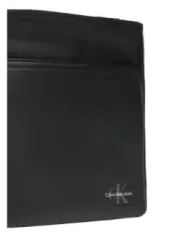Schwarze Ledergeldbörse Calvin Klein Jeans