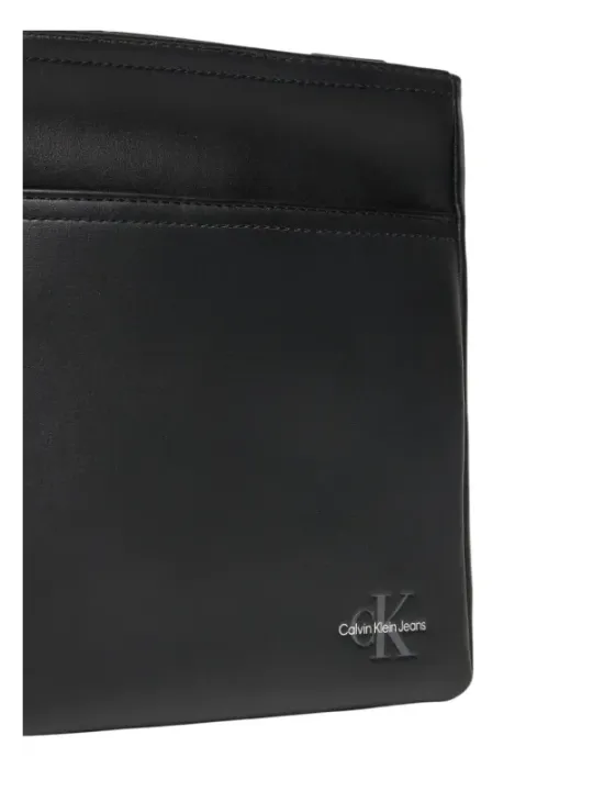 Schwarze Ledergeldbörse Calvin Klein Jeans