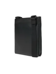 Schwarze Leder Calvin Klein Umhängetasche