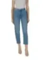 Helle, abgeschnittene Ichi Jeanshose