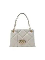 Quilted Love Moschino goldene Handtasche