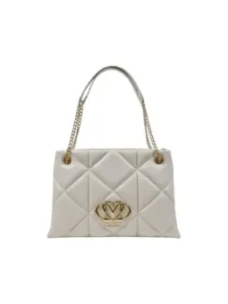 Quilted Love Moschino goldene Handtasche