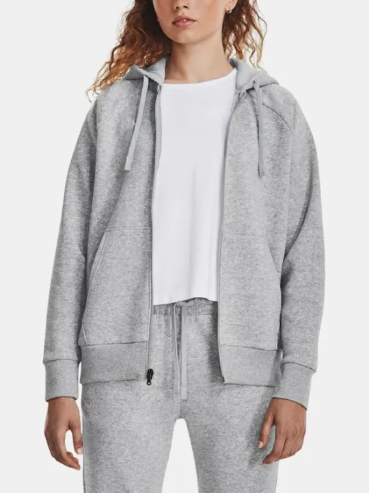 Grauer Under Armour Zip-Hoodie