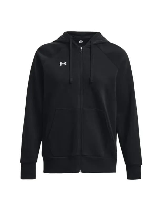 Schwarzer Under Armour Reißverschluss Hoodie