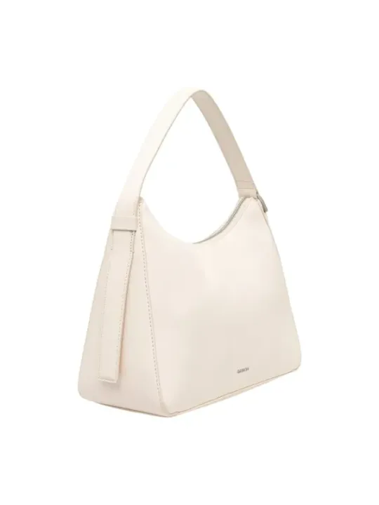 Cremeweiße Calvin Klein Schultertasche
