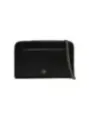 Schwarze Lederkette Calvin Klein Geldbörse