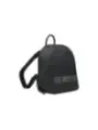 Schwarzer Love Moschino Leder Rucksack