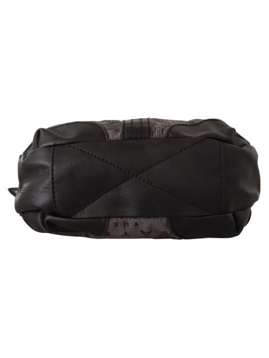Shoulder Bags Chic Gray Fabric Shoulder Handbag 250,00 € 8058301884333 | Planet-Deluxe