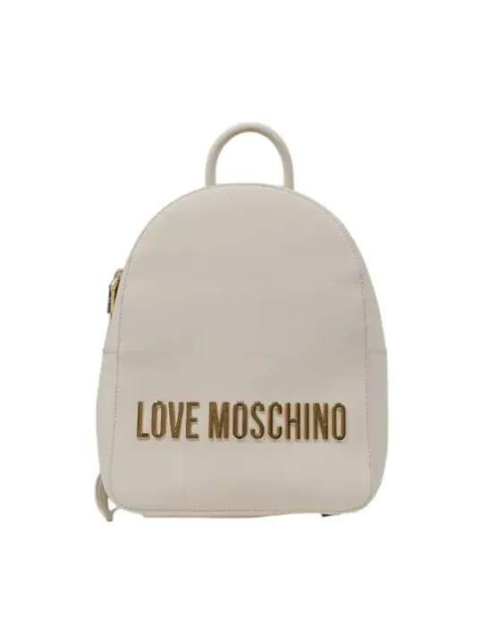 Beiger Love Moschino Mini-Rucksack