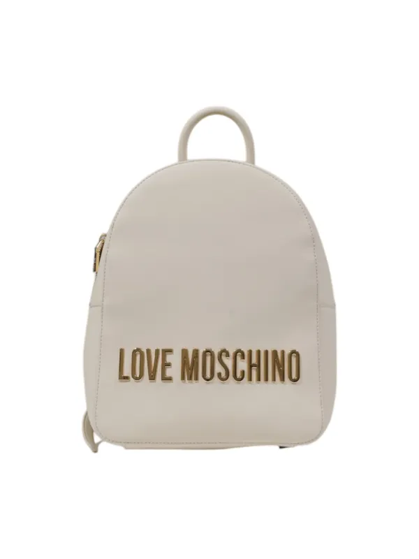 Beiger Love Moschino Mini-Rucksack Beiger Love Moschino Mini-Rucksack