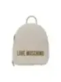 Beiger Love Moschino Mini-Rucksack