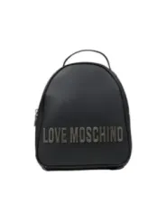 Schwarzer Love Moschino Leder-Rucksack