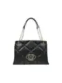 Schwarze gesteppte Love Moschino Handtasche
