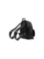 Schwarzer Love Moschino Leder Rucksack