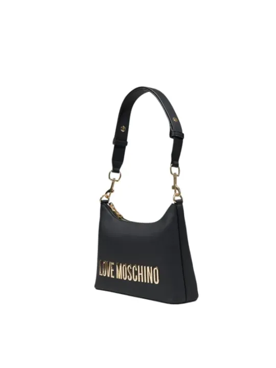 Schwarze Love Moschino Lederhandtasche elegant