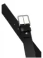 Schwarzer Calvin Klein Ledergürtel