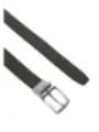 Tommy Hilfiger brauner Ledergürtel mit Metallschnalle