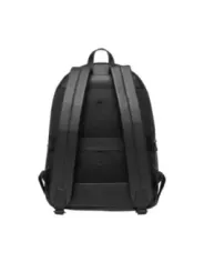 Schwarzer Tommy Hilfiger Lederrucksack