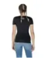 Guess T-Shirt, Jeans, blonde Zöpfe