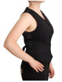 Tops & T-Shirts Elegant Black Vest Top with Button Detail 550,00 €  | Planet-Deluxe
