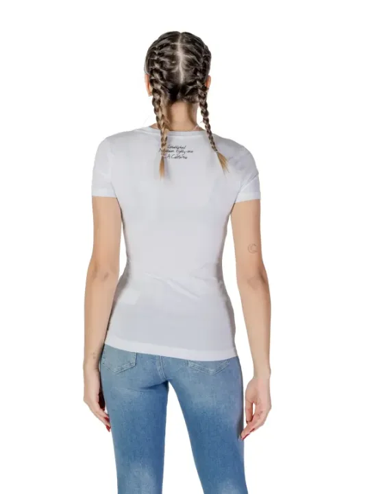 Guess 479382 weißes T-Shirt vorne