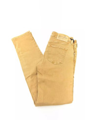 Jeans & Pants Chic Beige Vintage-Inspired Designer Jeans 390,00 € 9000002640311 | Planet-Deluxe