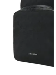Schwarzer Calvin Klein Monogramm Mini-Rucksack