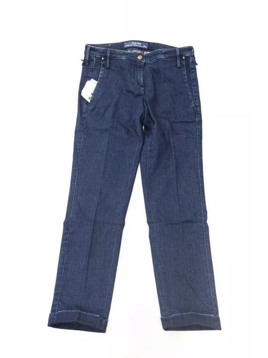 Jeans & Pants Elegant Slim-Fit Chino Jeans 250,00 € 9000001957724 | Planet-Deluxe