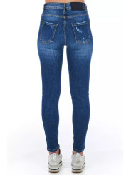 Jeans & Pants Chic Worn Wash Denim Jeans for Sophisticated Style 190,00 € 3000009800042 | Planet-Deluxe