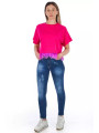 Jeans & Pants Chic Worn Wash Denim Jeans for Sophisticated Style 190,00 € 3000009800042 | Planet-Deluxe