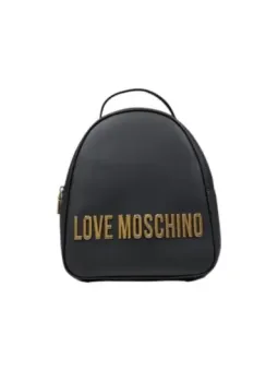 Graue Love Moschino Leder Rucksack