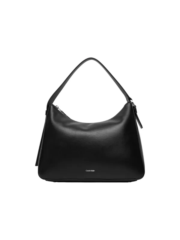 Schwarze Calvin Klein Ledertasche elegant Schwarze Calvin Klein Ledertasche elegant