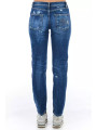 Jeans & Pants Blue Cotton Blend Worn Wash Jeans 250,00 € 3000009183039 | Planet-Deluxe