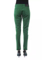 Jeans & Pants Chic Green Slim Fit Cotton Pants 170,00 € 2200000712974 | Planet-Deluxe