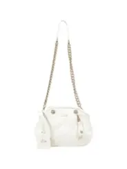 Weiße Liu Jo Handtasche Goldkette