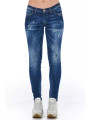 Jeans & Pants Chic Worn Wash Skinny Denim Jeans 270,00 € 3000009181042 | Planet-Deluxe