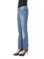 Jeans & Pants Chic Blue Regular Fit Denim Elegance 340,00 €  | Planet-Deluxe